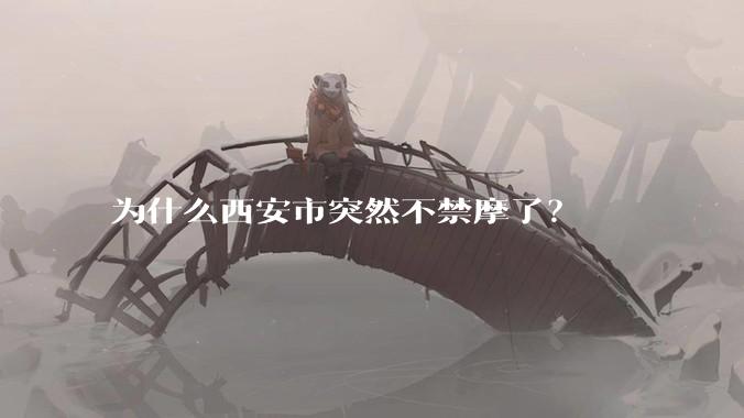为什么西安市突然不禁摩了？